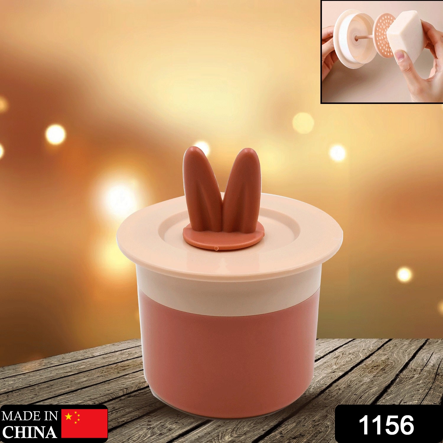 Wukusy facial cleanser foam cup for rich foam, portable skincare tool for face wash, white plastic facial foam maker cup.