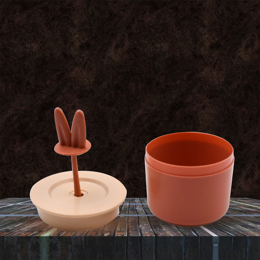 Wukusy facial cleanser foam cup for rich foam creation, portable skincare tool for face wash, cute and easy to use.