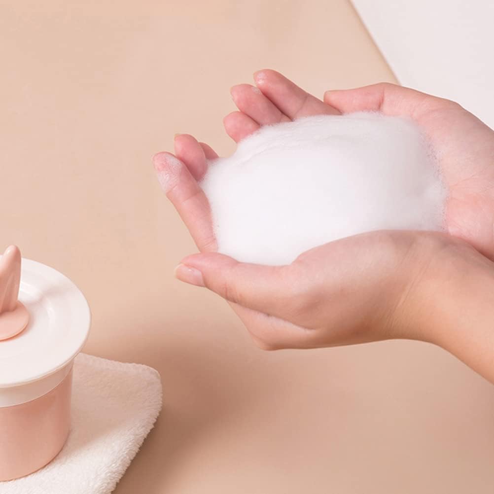 Wukusy facial cleanser foam cup for rich, fluffy foam; portable skincare tool for face wash and gentle facial cleansing.