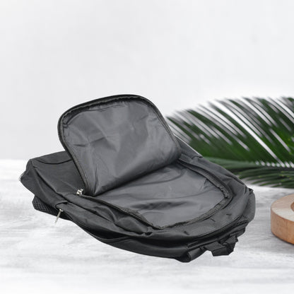 Wukusy 1209 laptop backpack made of durable polyester with water-resistant design, slim and suitable for college or work use.
