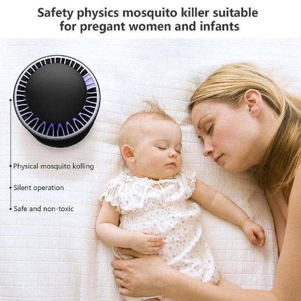 Wukusy Eco-Friendly Electronic Mosquito Killer Lamp for home use, featuring a sleek design and electric grid to attract and eliminate mosquitoes.