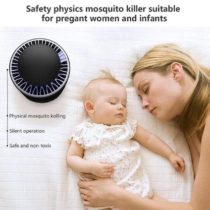 Wukusy Eco-Friendly Electronic Mosquito Killer Lamp for home use, featuring a sleek design and electric grid to attract and eliminate mosquitoes.