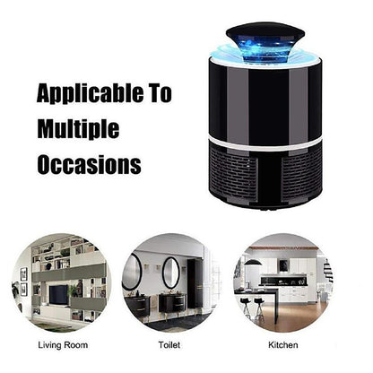 Wukusy Eco-Friendly Electronic Mosquito Killer Lamp for home improvement, with UV light and capture grid for insect control.