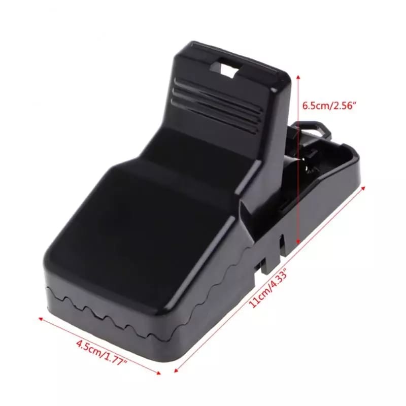 Reusable plastic rat and mouse trap by Wukusy, portable and effective for home improvement pest control.