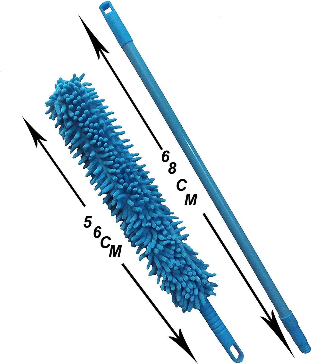 Wukusy 1270 foldable microfiber fan cleaning duster for quick and easy home dusting and surface cleaning.