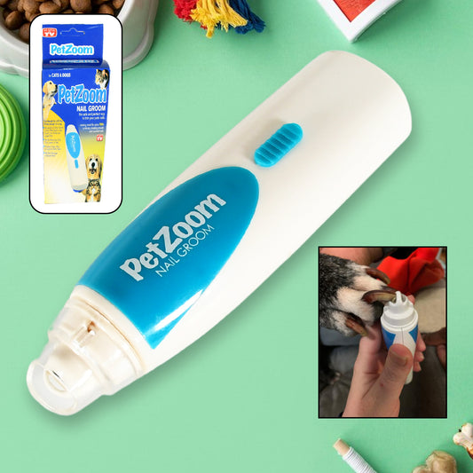 Wukusy electric pet nail trimmer for dogs and cats, cordless nail grinder with grinding head, battery not included, suitable for home grooming.