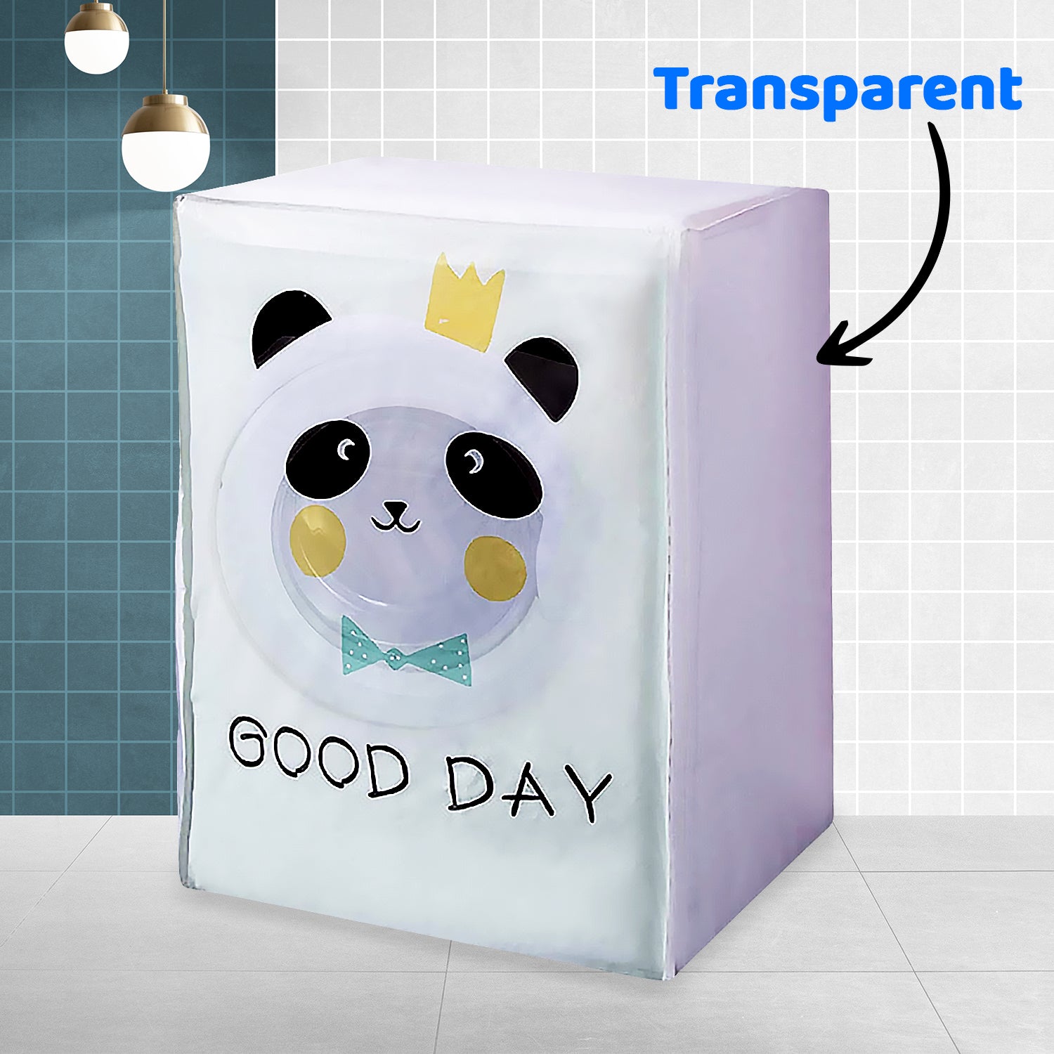 Wukusy washing machine cover and tumble dryer cover with sun protection and dustproof material, designed for 856055 cm appliances.