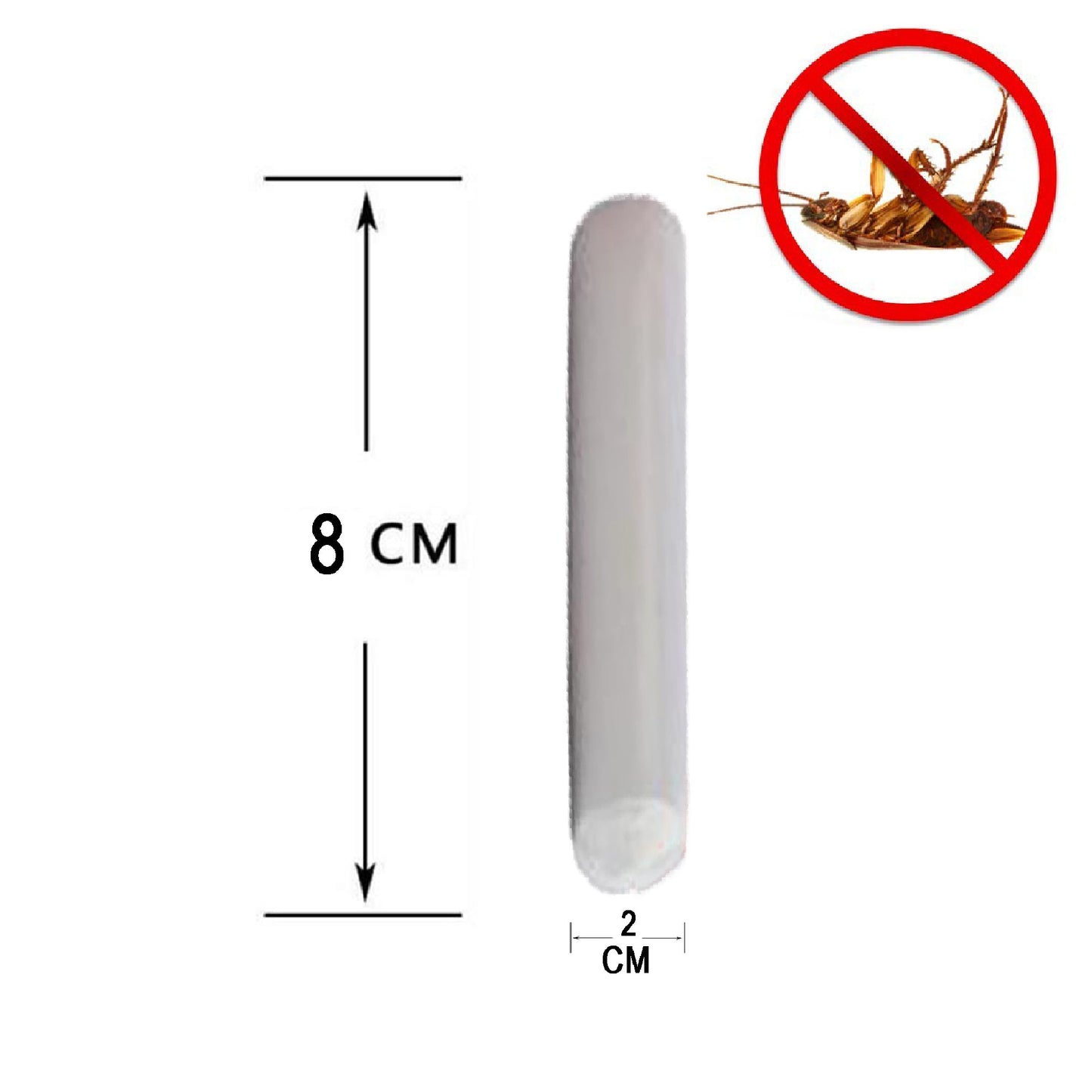 Wukusy cockroach repellent chalk pack of 12 for home use, designed to keep cockroaches away effectively.