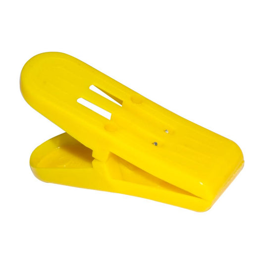 Set of 12 multicolour plastic cloth double pin clips for cloth dying, ideal for home improvement projects by Wukusy.