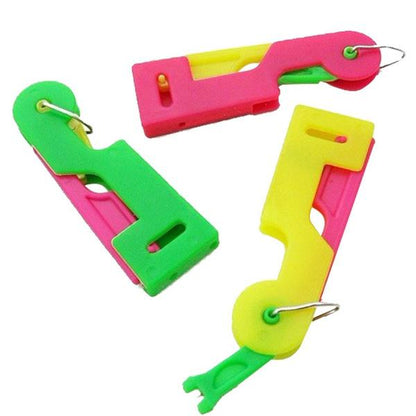 Wukusy 1381 automatic needle threading device in multicolour for home sewing and embroidery tasks.