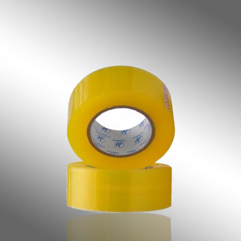 Wukusy self-adhesive transparent packing tape, 200 meters, ideal for home improvement and package sealing.