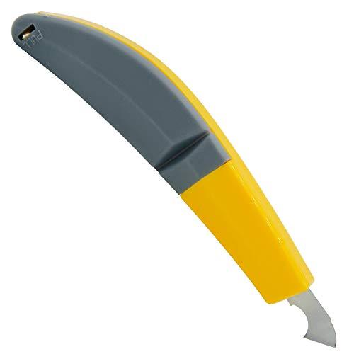Wukusy 1554 acrylic plastic fibre sheets cutter hook knife blade for home improvement projects, shown with blade and handle.