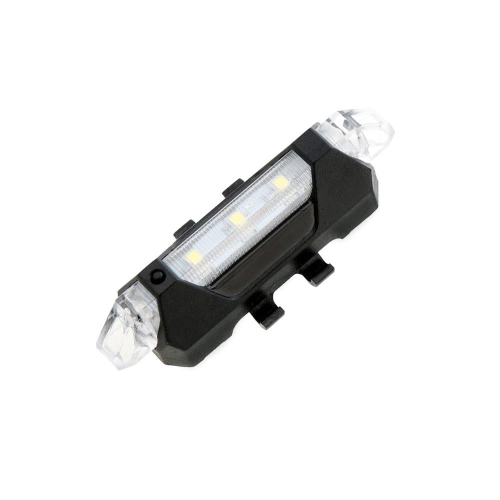 Wukusy 1560 rechargeable bicycle front waterproof LED light in white, designed for home improvement and outdoor cycling safety.