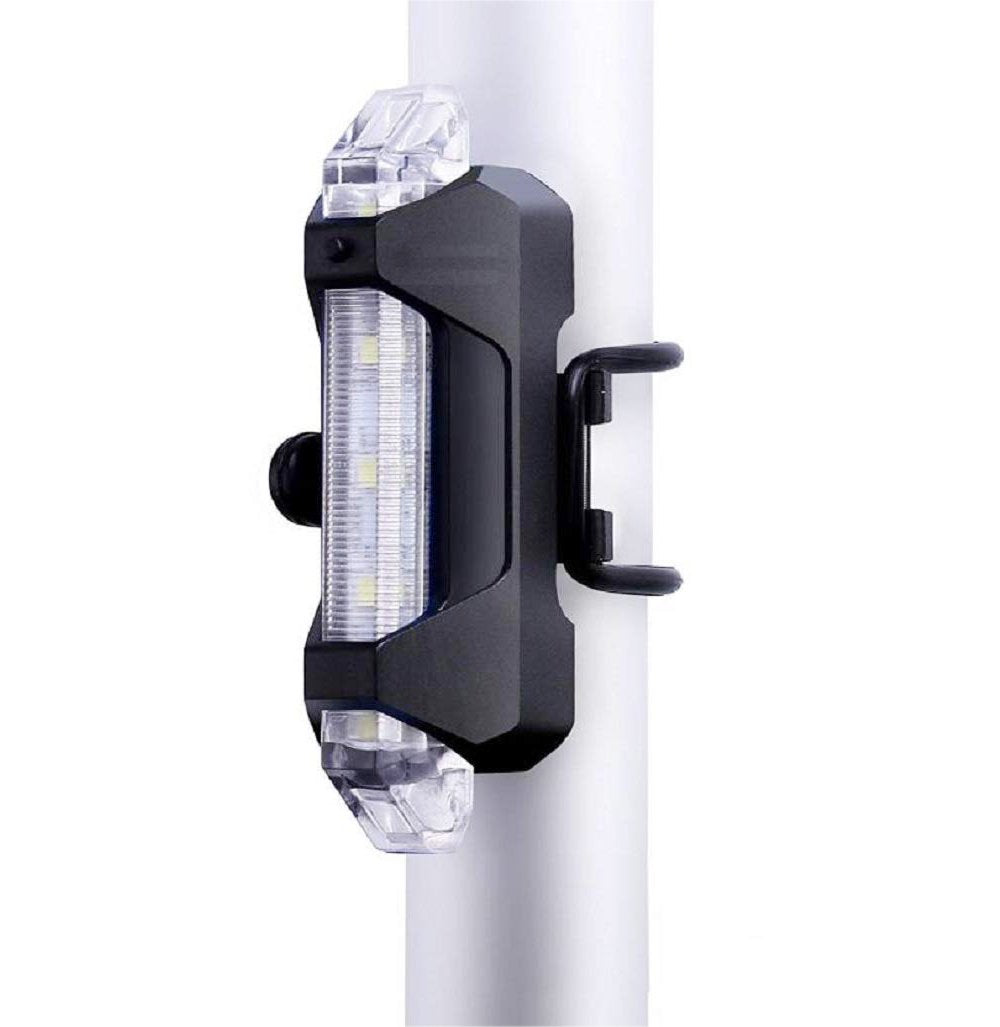 Wukusy 1560 Rechargeable Bicycle Front Waterproof LED Light, white, for home improvement and outdoor cycling safety.