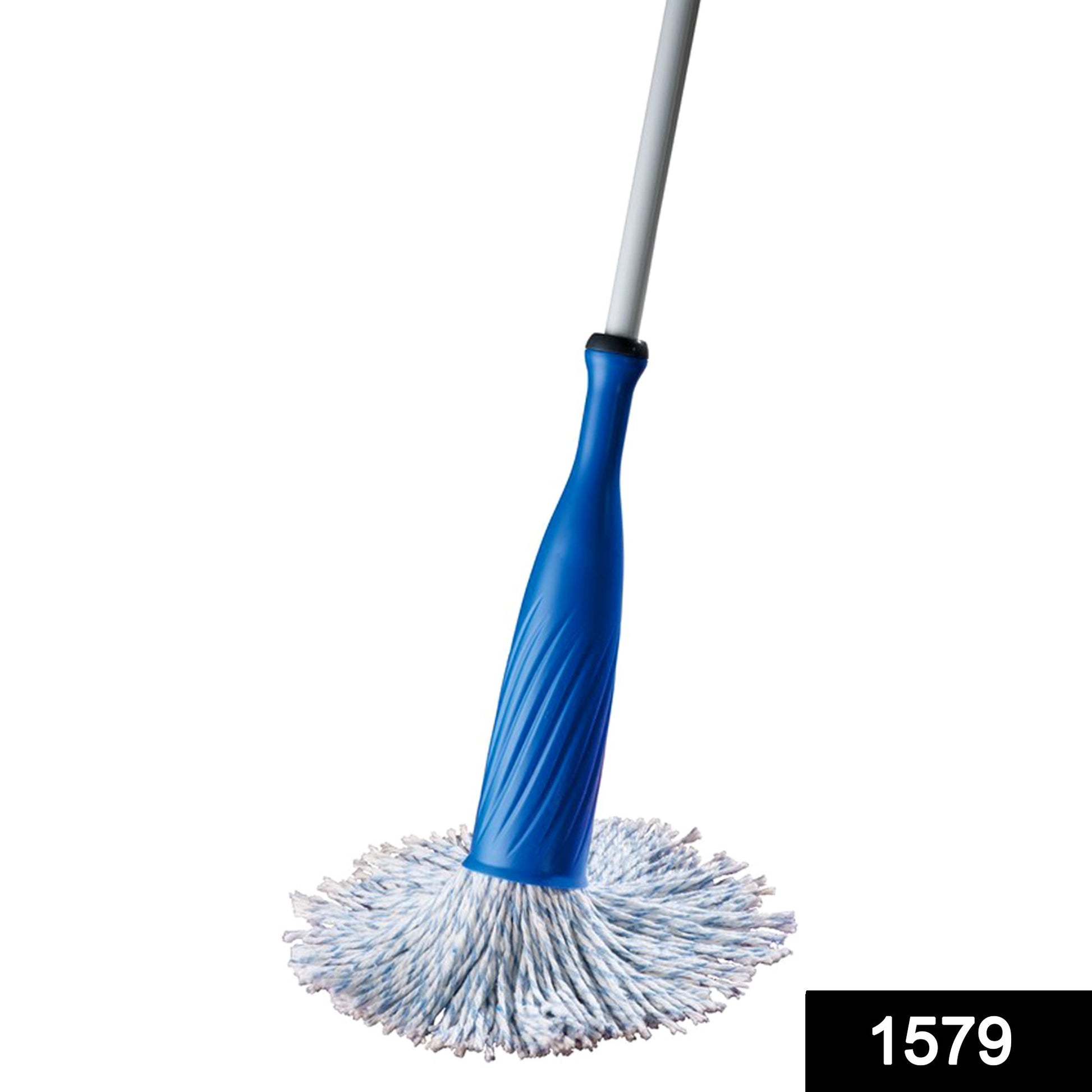 Wukusy Steel Rod Cotton Bottle Mopbroom for home cleaning, featuring a durable steel rod and cotton brush head, set of 12.