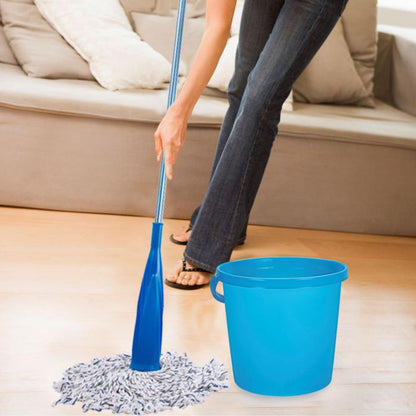 Wukusy Steel Rod Cotton Bottle Mopbroom for home cleaning, featuring durable steel rod and soft cotton head.