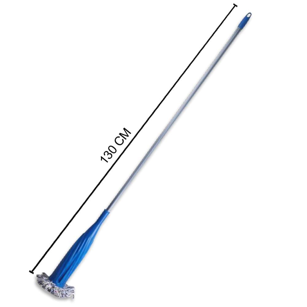 Wukusy Steel Rod Cotton Bottle Mopbroom for home cleaning, featuring durable steel rod and soft cotton head, set of 12.