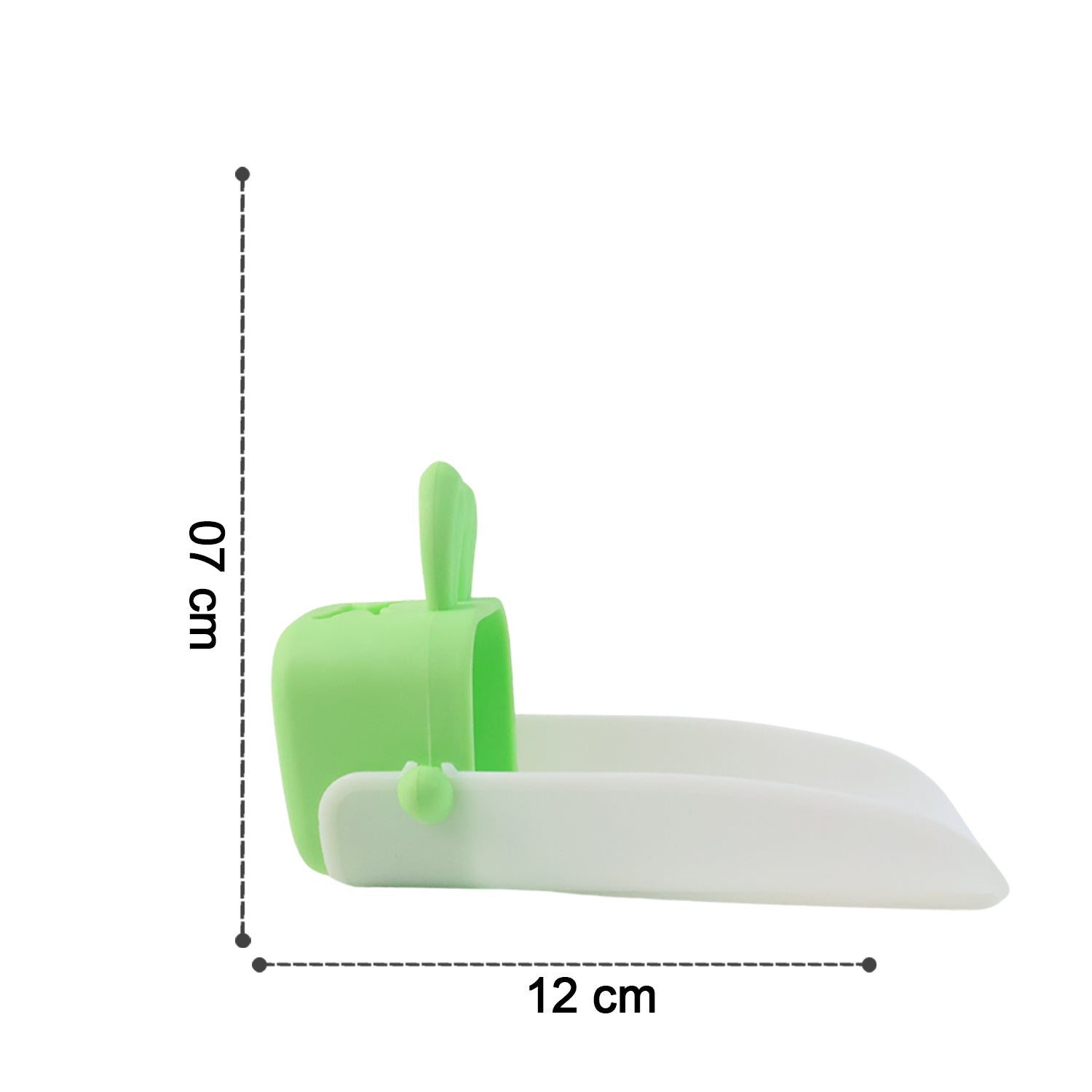 Wukusy 1600 Silicone Sink Handle Extender for children and babies, made of flexible silicone for safer sink use.