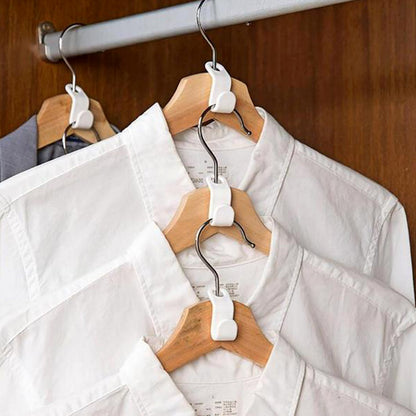 Wukusy 1700 plastic clothes hanger with non-slip pad for secure clothing storage in home improvement settings