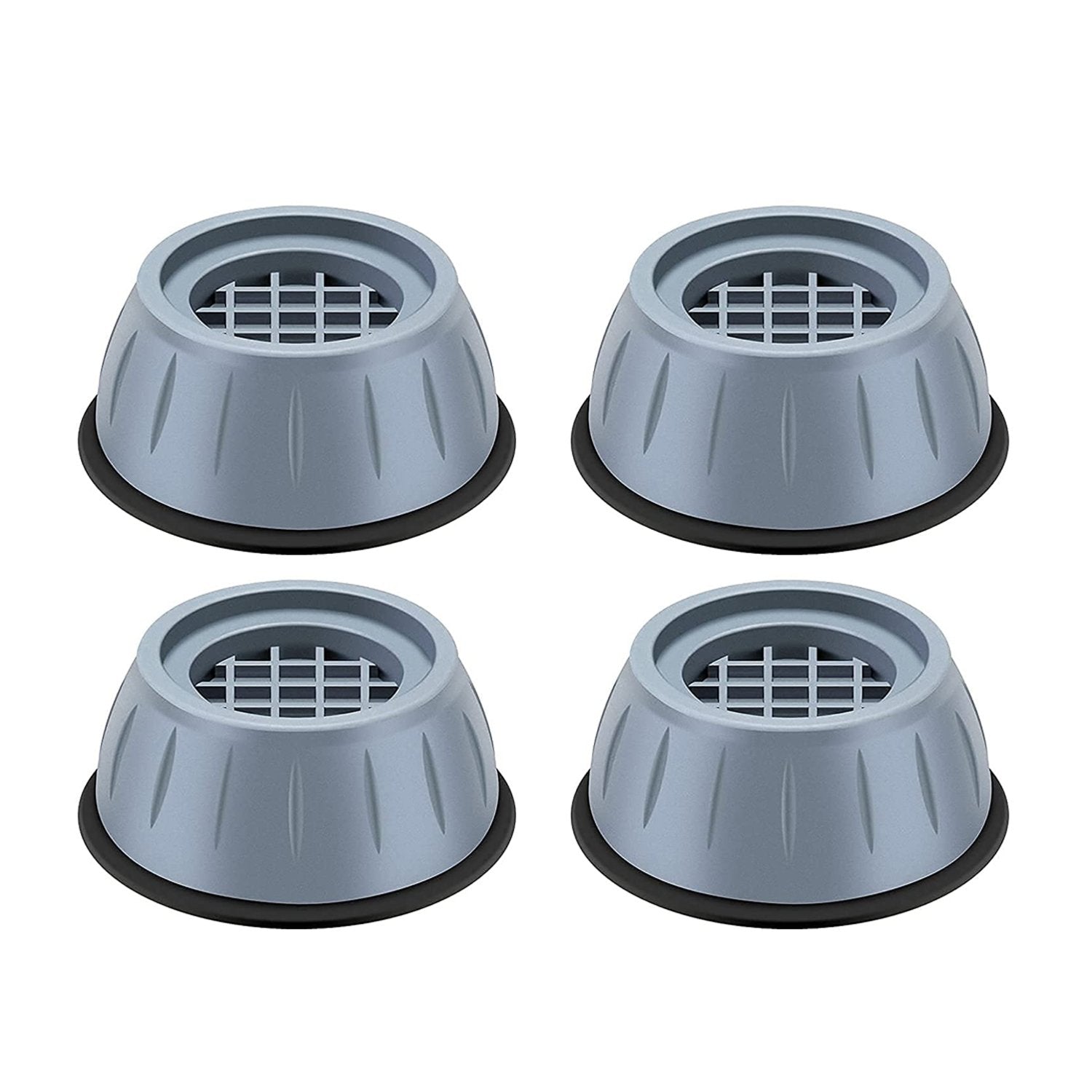 Wukusy 1769 anti-vibration pads with suction cup feet for home improvement, reducing noise and movement of appliances.