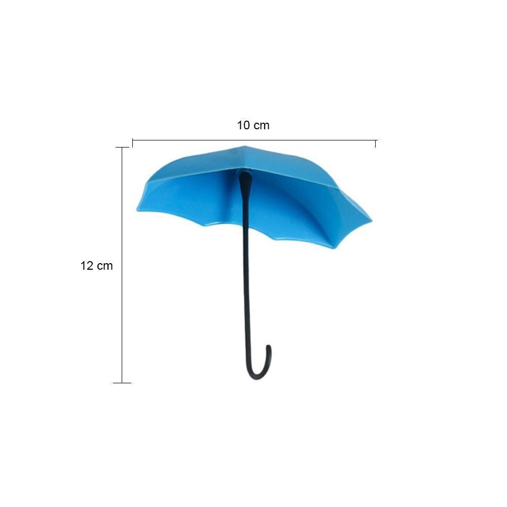 Colorful umbrella-shaped key holder by Wukusy for organizing keys and small items in home improvement decor.