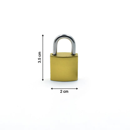 Wukusy 1790 Solid Imitation Copper Lock for home improvement, showing the lock's detailed design and finish on a white background.