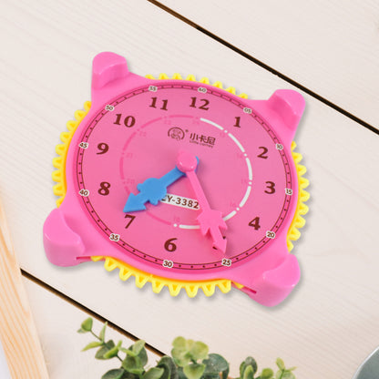 Wukusy 2-in-1 navigation compass with north-south direction and clock, suitable for home improvement projects, shown on a white background.