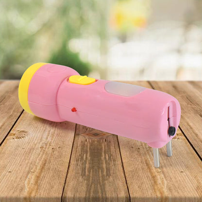 Wukusy 2-in-1 rechargeable small handheld LED torchlight for home and outdoor use, compact and portable for tracking and illumination.