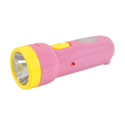 Wukusy 2-in-1 rechargeable small LED torchlight for home and outdoor use, compact handheld flashlight with adjustable focus.