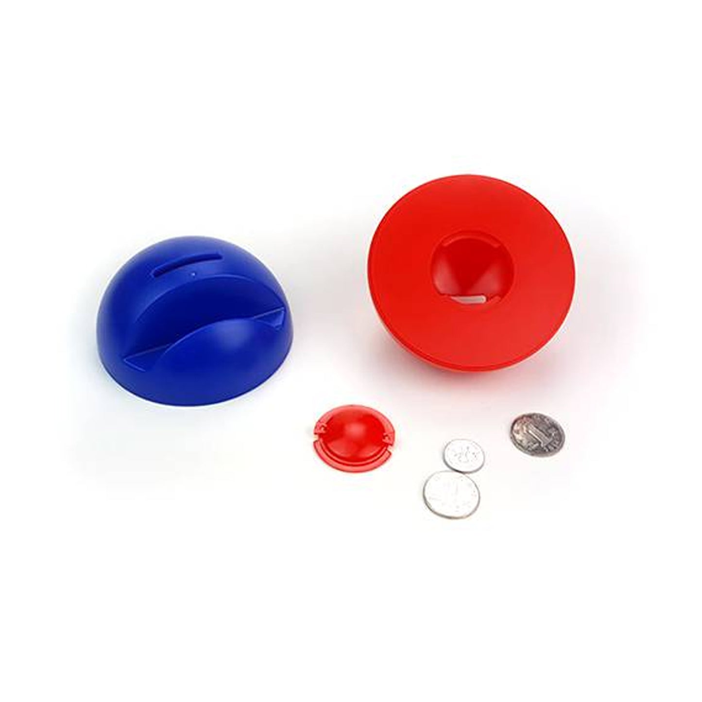 Wukusy 2-in-1 ABS plastic phone holder and stand with coin bank, compact home improvement accessory for phones and coins