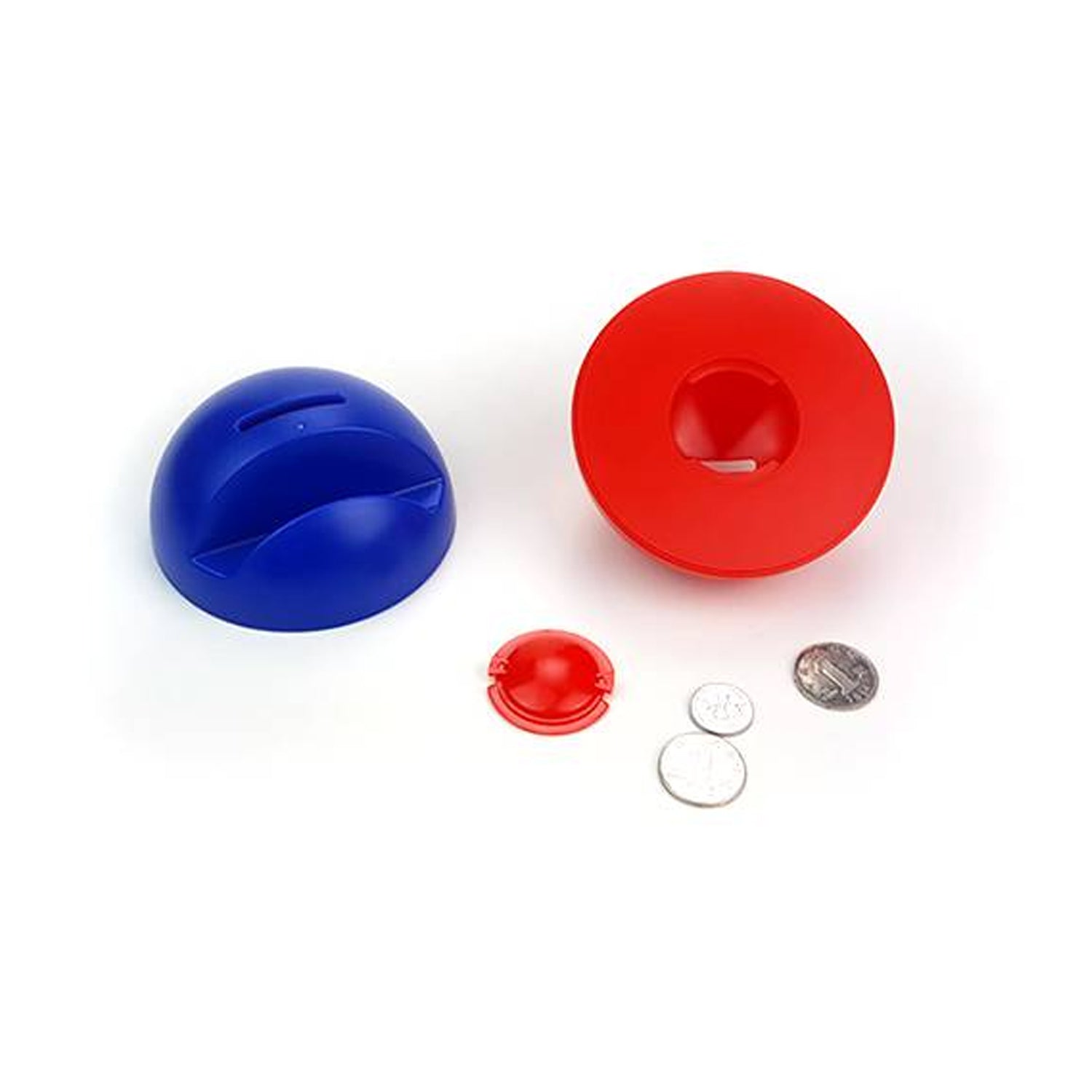 Wukusy 2-in-1 ABS plastic phone holder and stand with coin bank, compact home improvement accessory for phones and coins