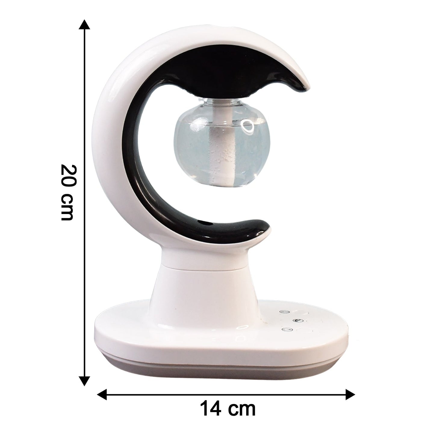 Wukusy 3-in-1 LED lamp with humidifier and mosquito repellent, compact home improvement device with multiple functions.