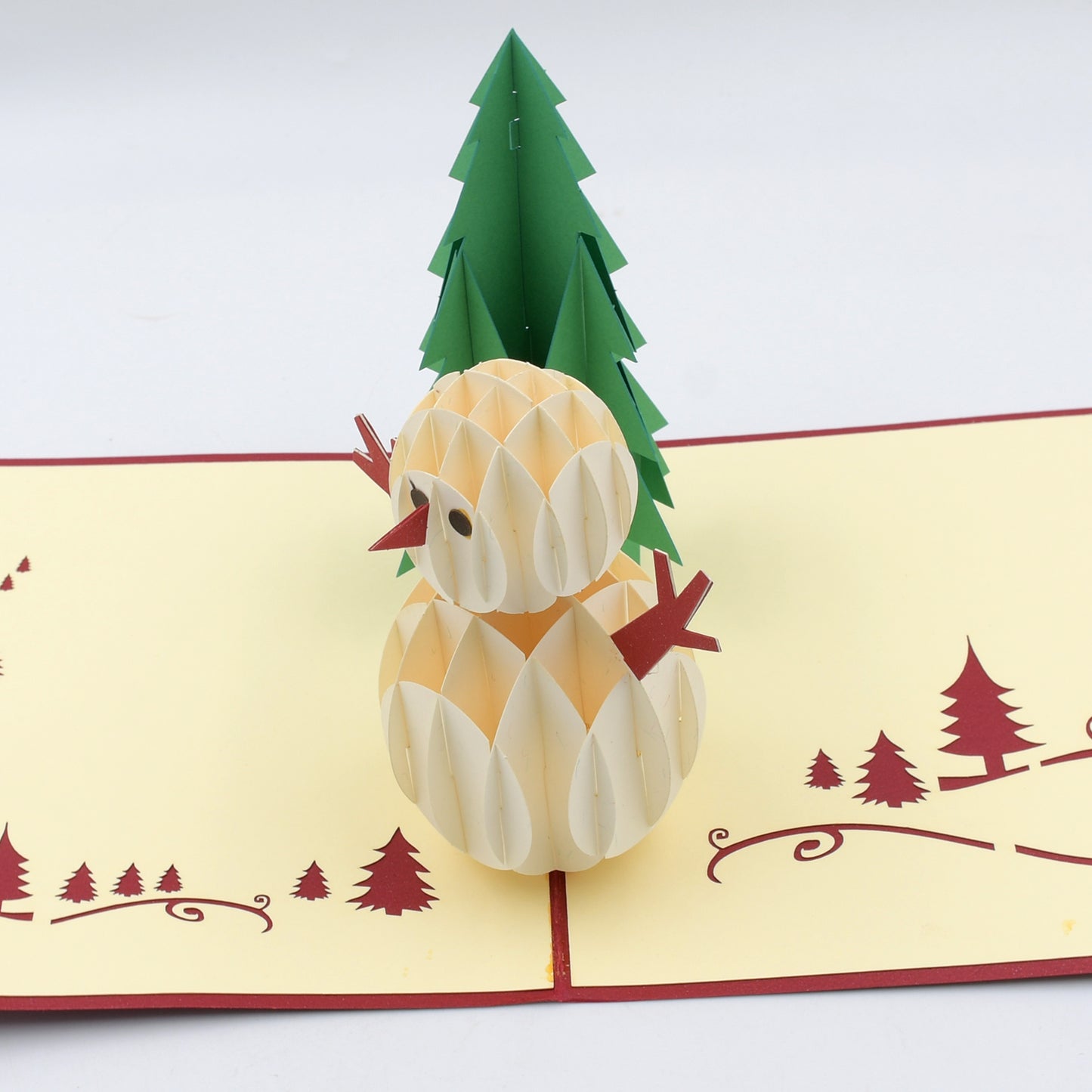 Wukusy 3D paper wish card featuring colorful birthday, Christmas, cartoon, and love heart designs on high-quality cardstock.