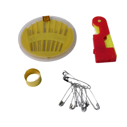 Wukusy 4-in-1 multipurpose tailoring sewing accessories kit for home improvement, including various sewing tools and supplies in a set