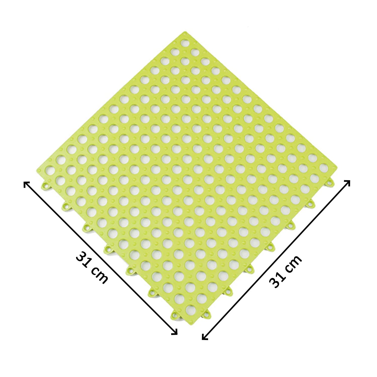 Wukusy bath anti-slip mats in a pack of six, designed to prevent slips while bathing or using the toilet.