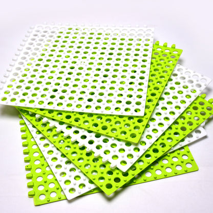 Wukusy 4010 Bath Anti Slip Mat pack of 6, non-slip mats for safe bathing and toilet floor surfaces.