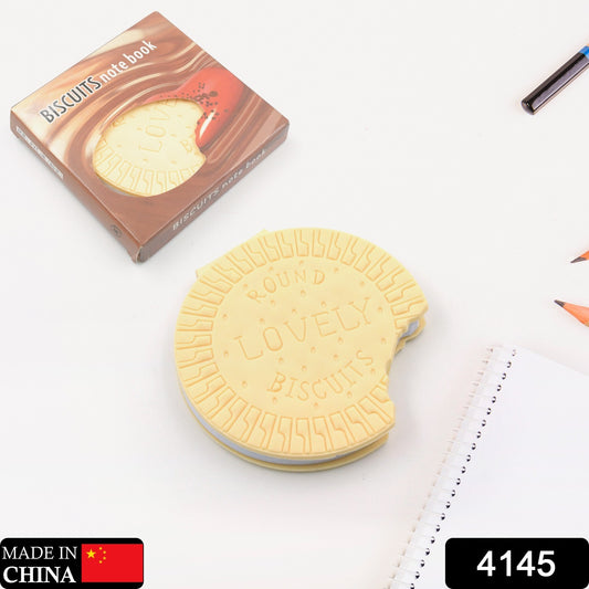 Wukusy round biscuits diary notebook with original biscuits scent, ideal for writing practice and early learning activities.