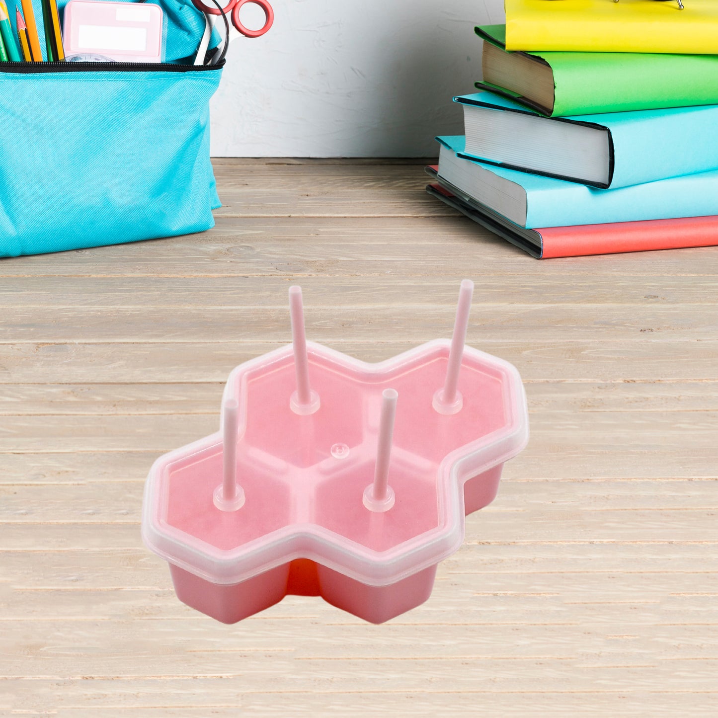 Wukusy multi-design ice mold set with BPA-free, multi-shaped ice molds for fun ice pops for kids and adults in home improvement.