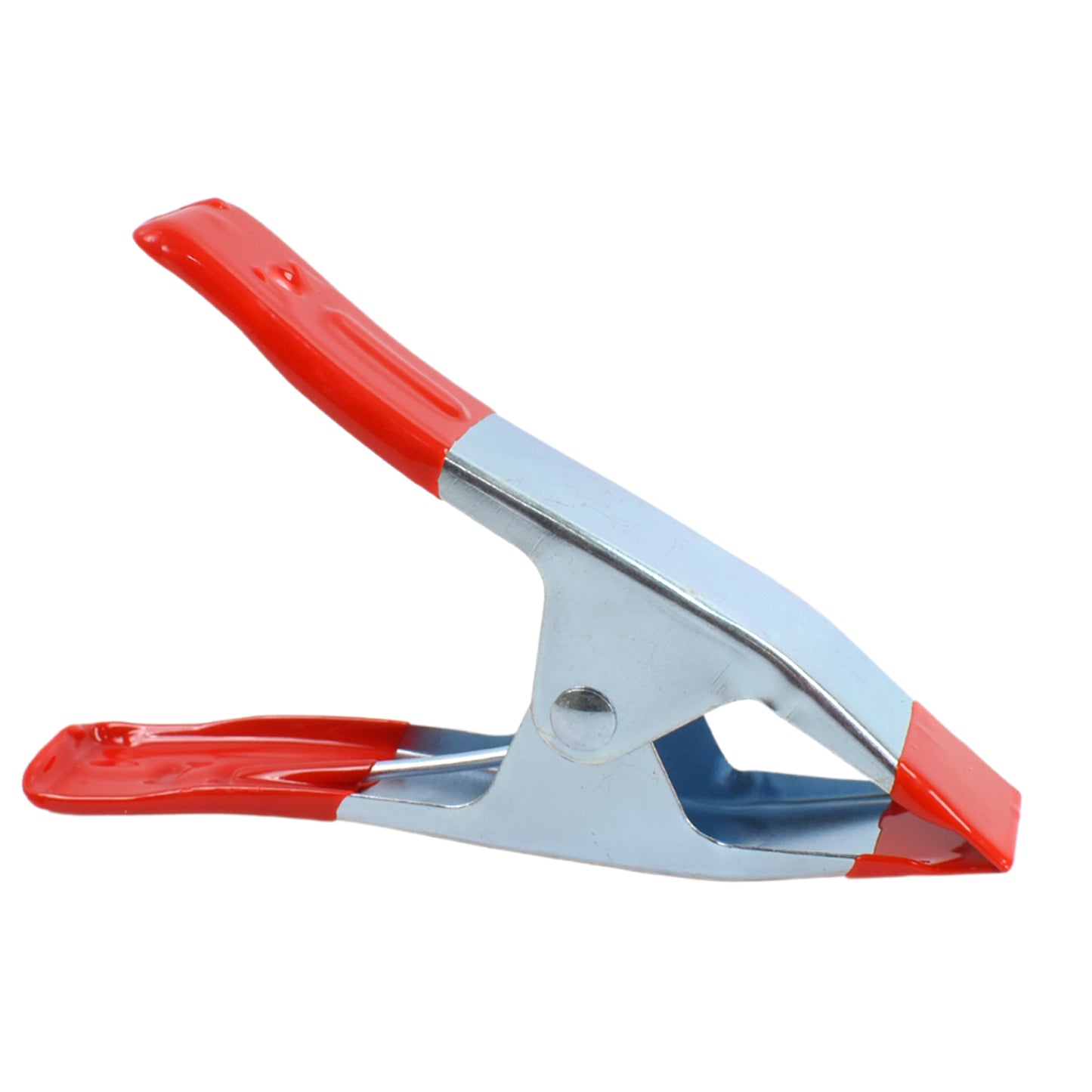 Heavy-duty 6-inch metal spring clamp from Wukusy, ideal for home improvement projects, with a strong spring mechanism.