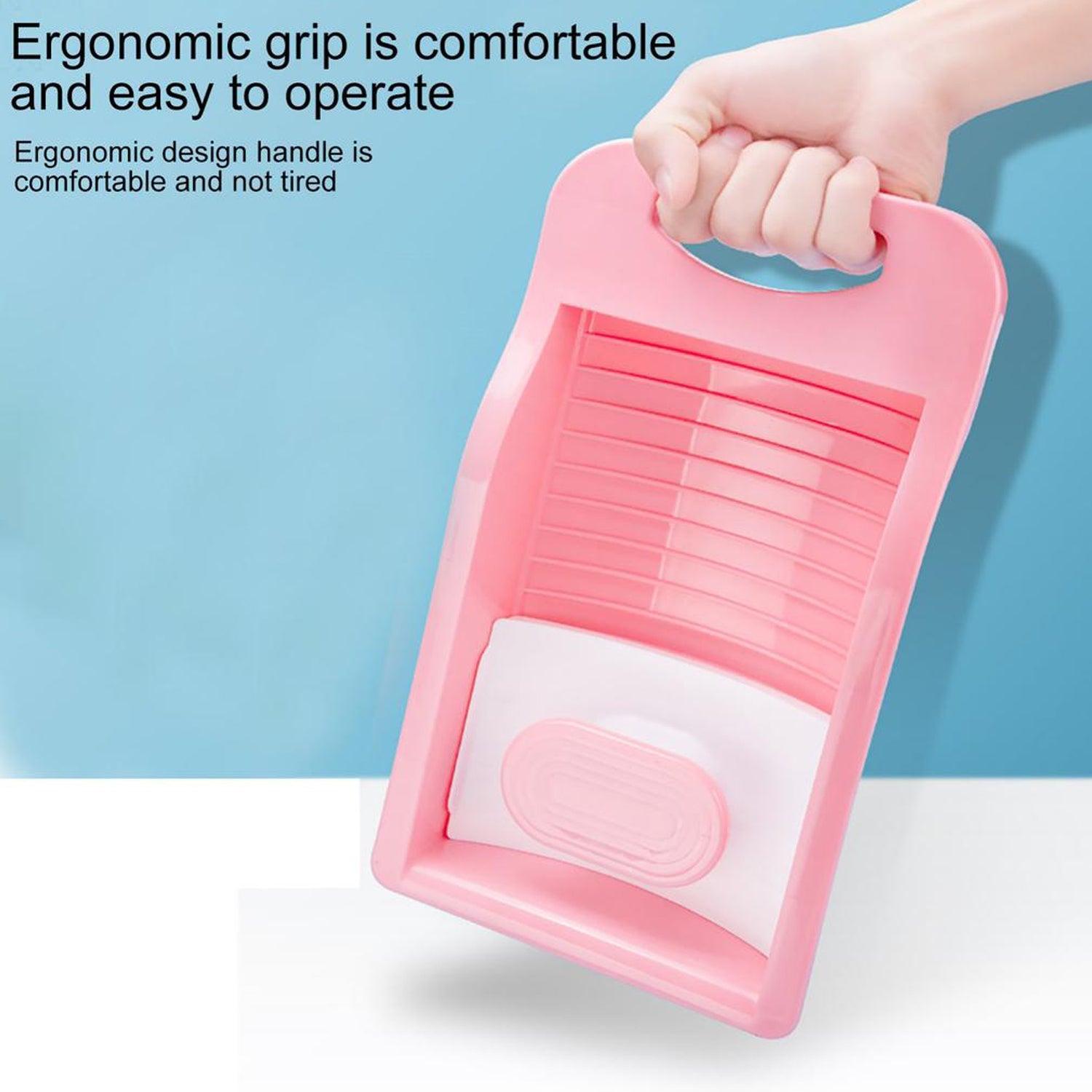 Wukusy Socks Washing Board for household bathroom use, designed for easy and comfortable washing of unisex socks.