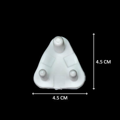 Wukusy 6135 baby safety electrical socket cover outlet plug protector pack of 100 for child-proofing home electrical outlets.