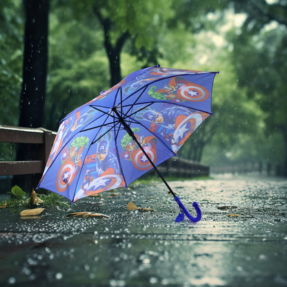 Wukusy umbrella with handle and lightweight safety round plastic cap, designed for home improvement use.