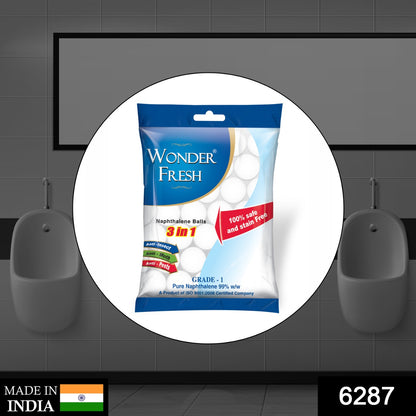 Wukusy Naphthalene Balls for clothes, pantry, bathroom, toilet, wardrobe, wash basin, urinal to prevent cockroaches and odors.