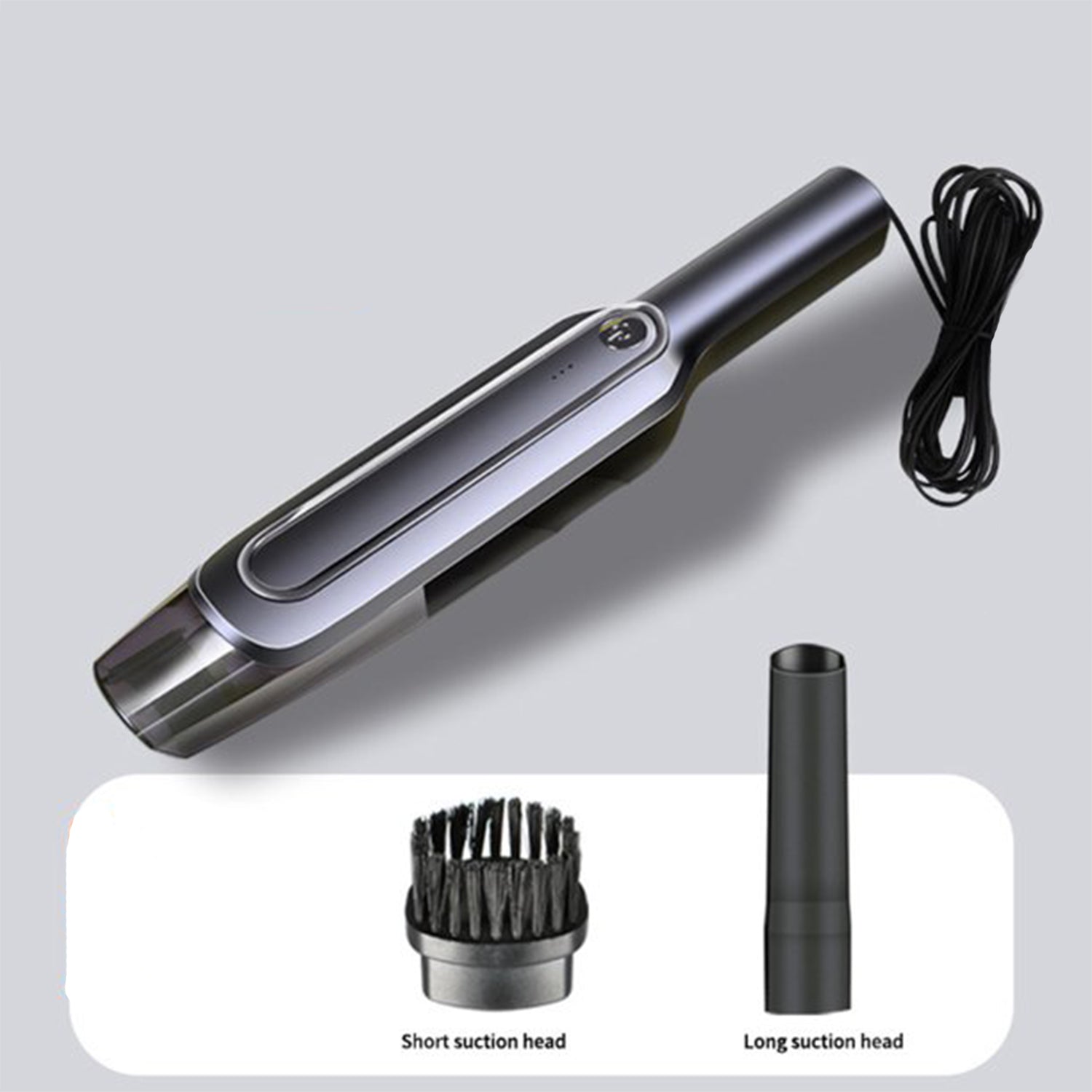 Wukusy portable wireless vacuum cleaner with high power and strong suction, handheld design for home and car cleaning.