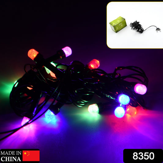 Wukusy 3m multicolor LED string lights for home decoration, suitable for Diwali, weddings, Christmas, indoor and outdoor festivals.