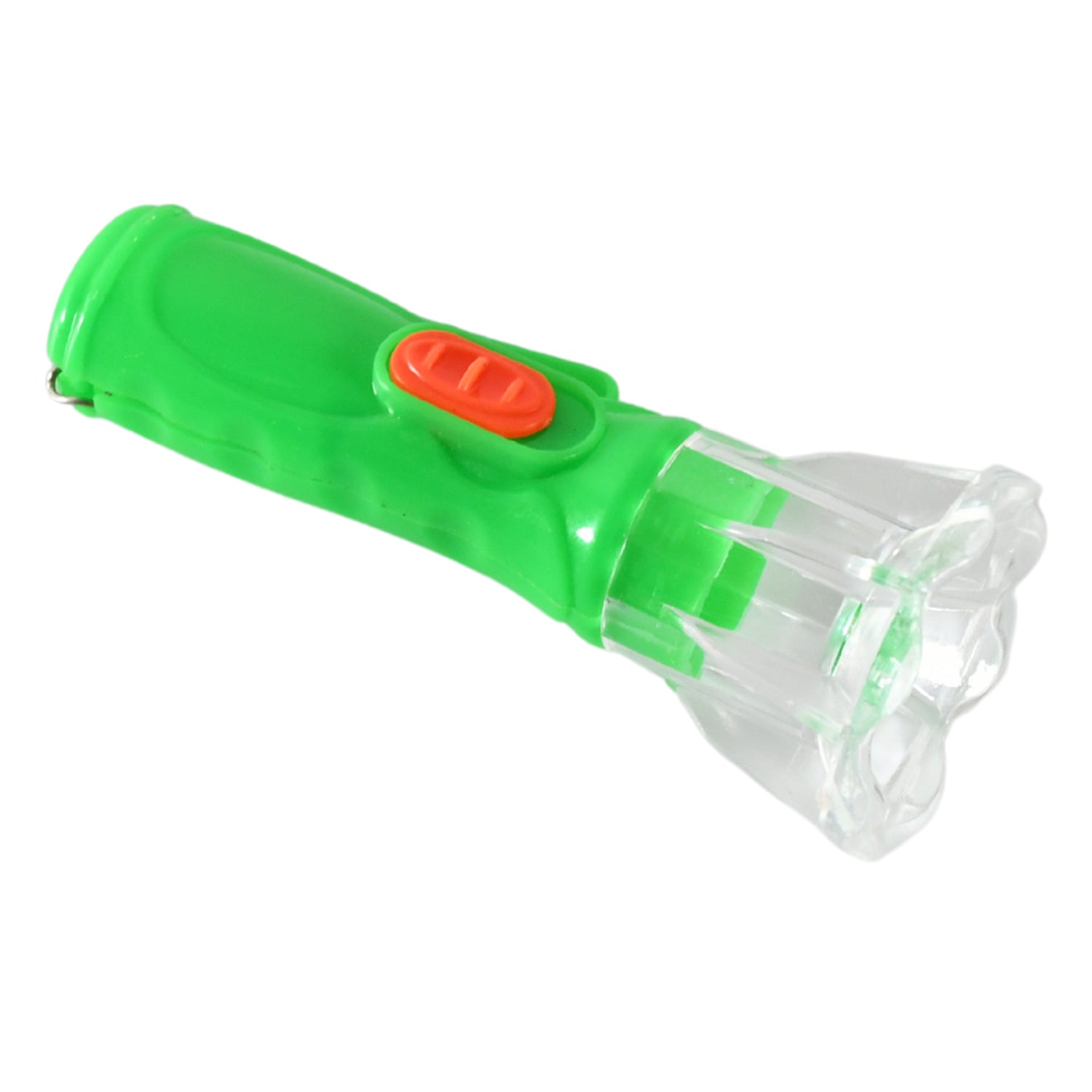 Wukusy small plastic LED flashlight torch for kids, portable pocket torch with bright light, perfect as a gift or for home improvement.