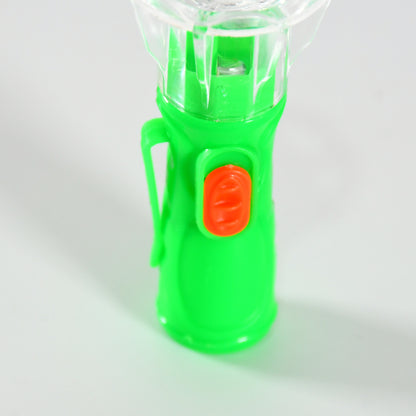 Wukusy small plastic LED flashlight torch for kids, attractive pocket torch suitable for children’s play and gift use.