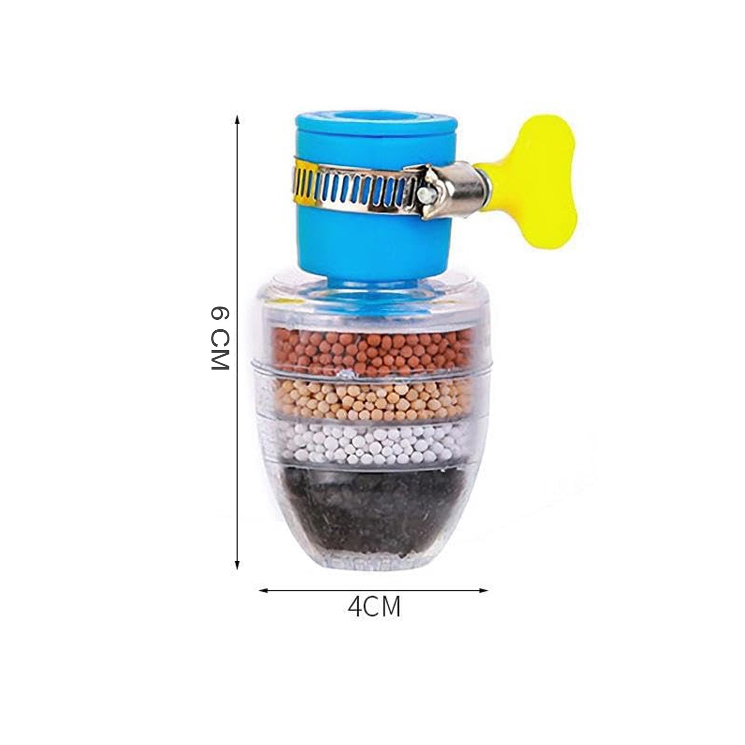 Wukusy 9092 water faucet purifier filter cartridge with six-layer filtration, universal interface, and upgraded tap water purification system.