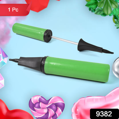 Wukusy hand balloon pump made of durable plastic for inflating balloons at parties, birthdays, weddings, and inflatable toys.