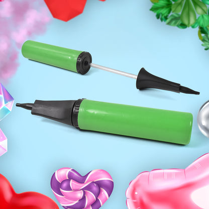 Wukusy balloon hand pump made of durable plastic, ideal for inflating balloons for parties, birthdays, weddings, and inflatable toys.